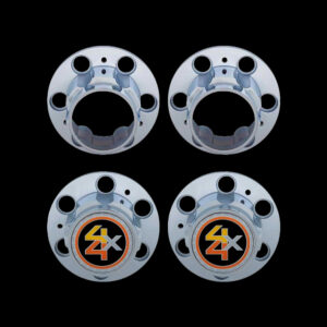 1977-87 Square Body Chevy & GMC Truck Rally Wheel Hubcap Center 4WD Set