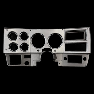1981-83 Square Body Chevy & GMC Truck Brushed Aluminum Dash Instrument Bezel with AC